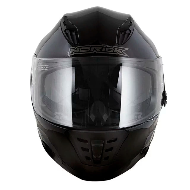 CAPACETE NORISK SOUL FF302 MONOCOLOR BLACK