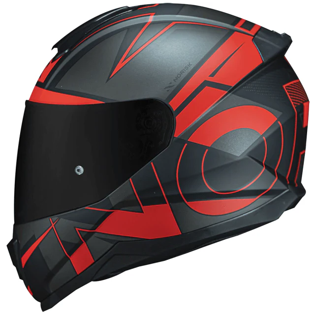 CAPACETE RAZOR AXIAL MATTE BLK RED