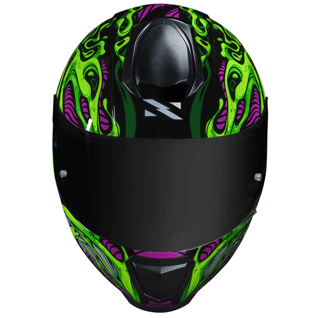 CAPACETE NORISK RAZOR PARASITE VERDE