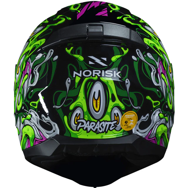 CAPACETE NORISK RAZOR PARASITE VERDE