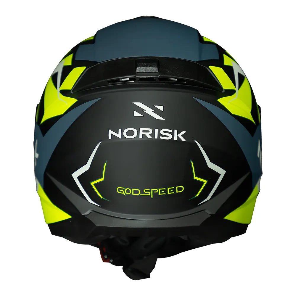 CAPACETE NORISK RAZOR GODSPEED AZUL