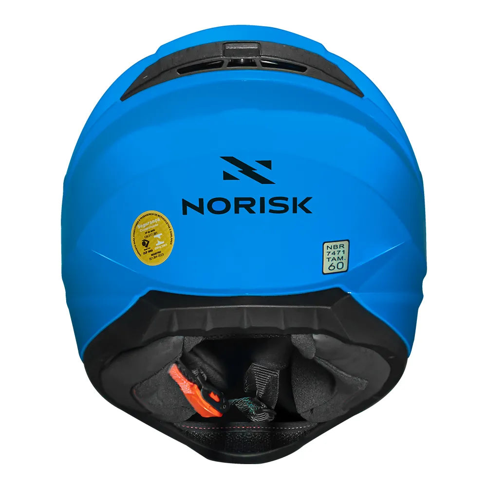 CAPACETE NORISK RAZOR SOLID AZUL