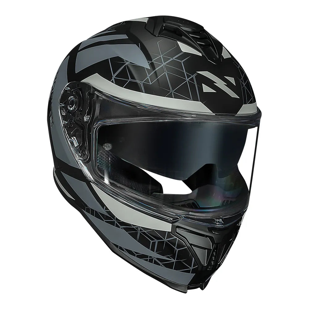 CAPACETE NORISK STRADA II EVOQUE CINZA FOSCO