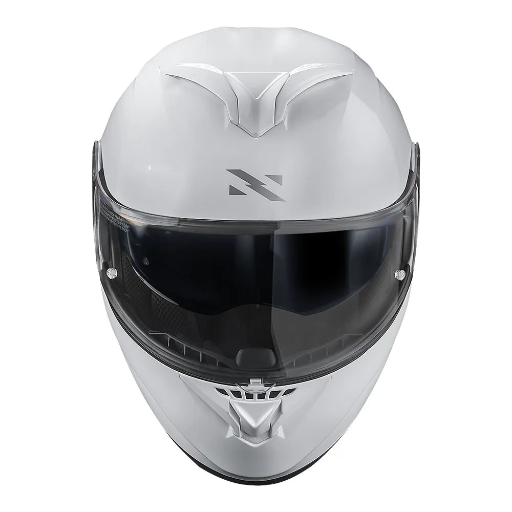 CAPACETE NORISK FORCE II MONOCOLOR BRANCO