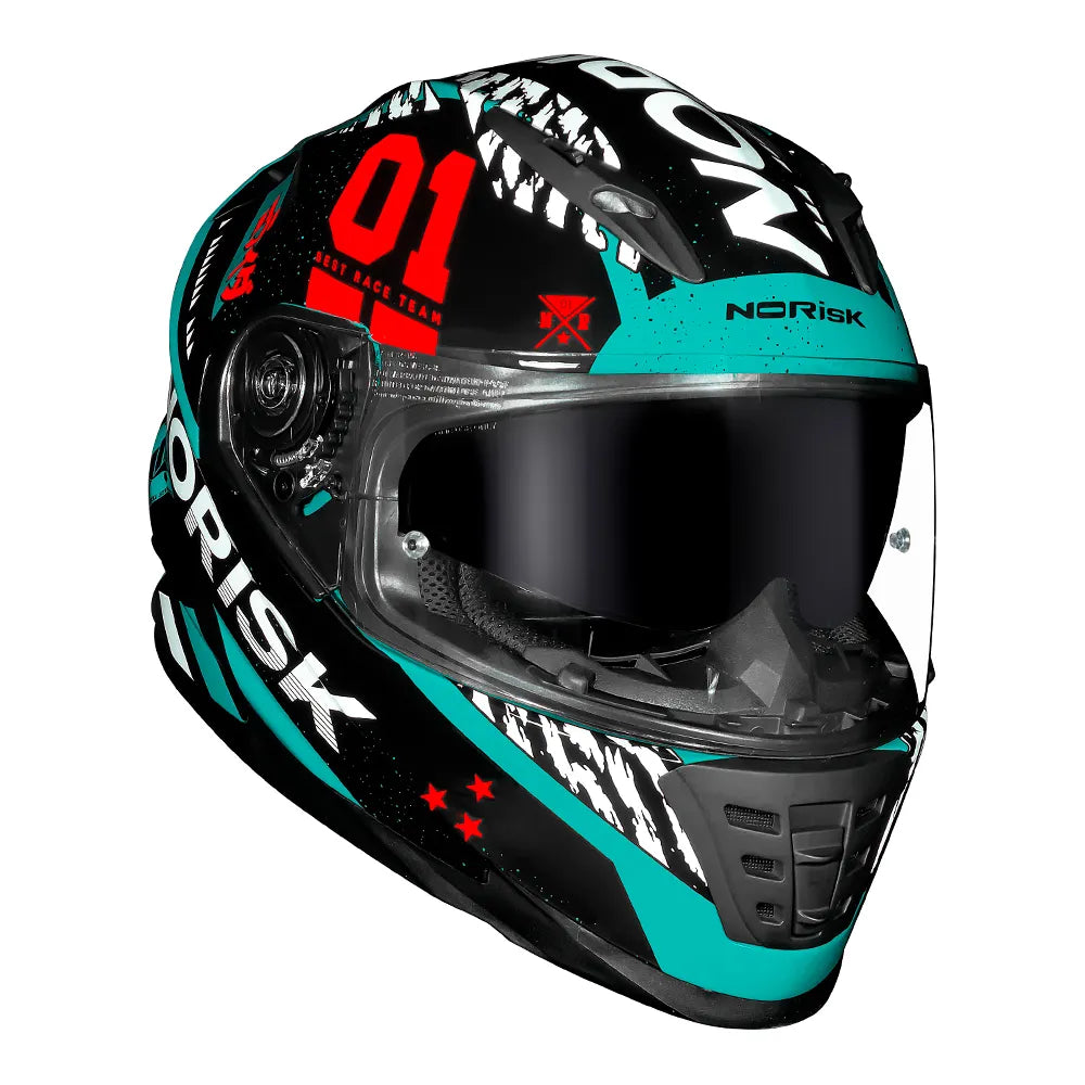 CAPACETE NORISK SOUL TOKYO PRETO