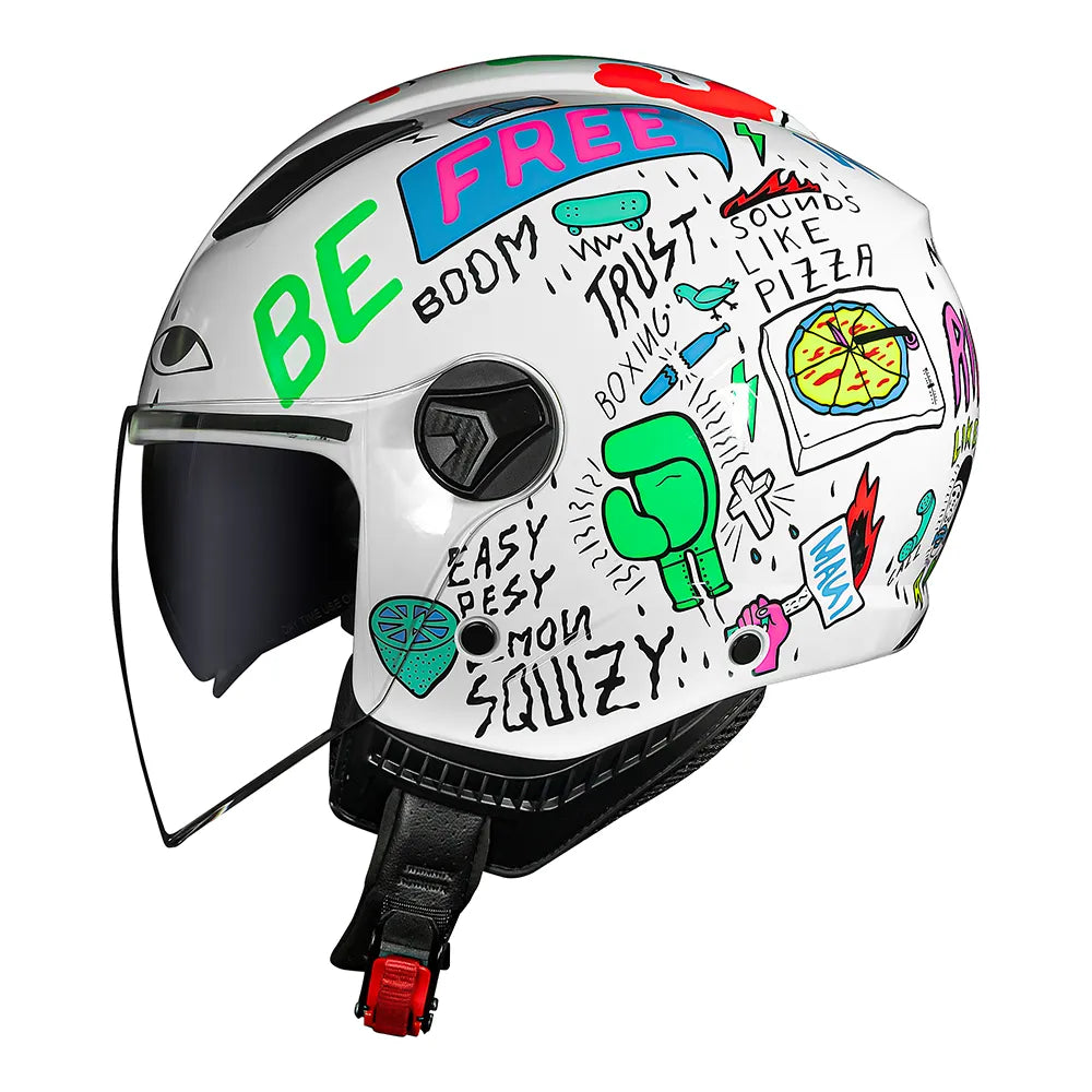CAPACETE NORISK ORION SV FREE BRANCO