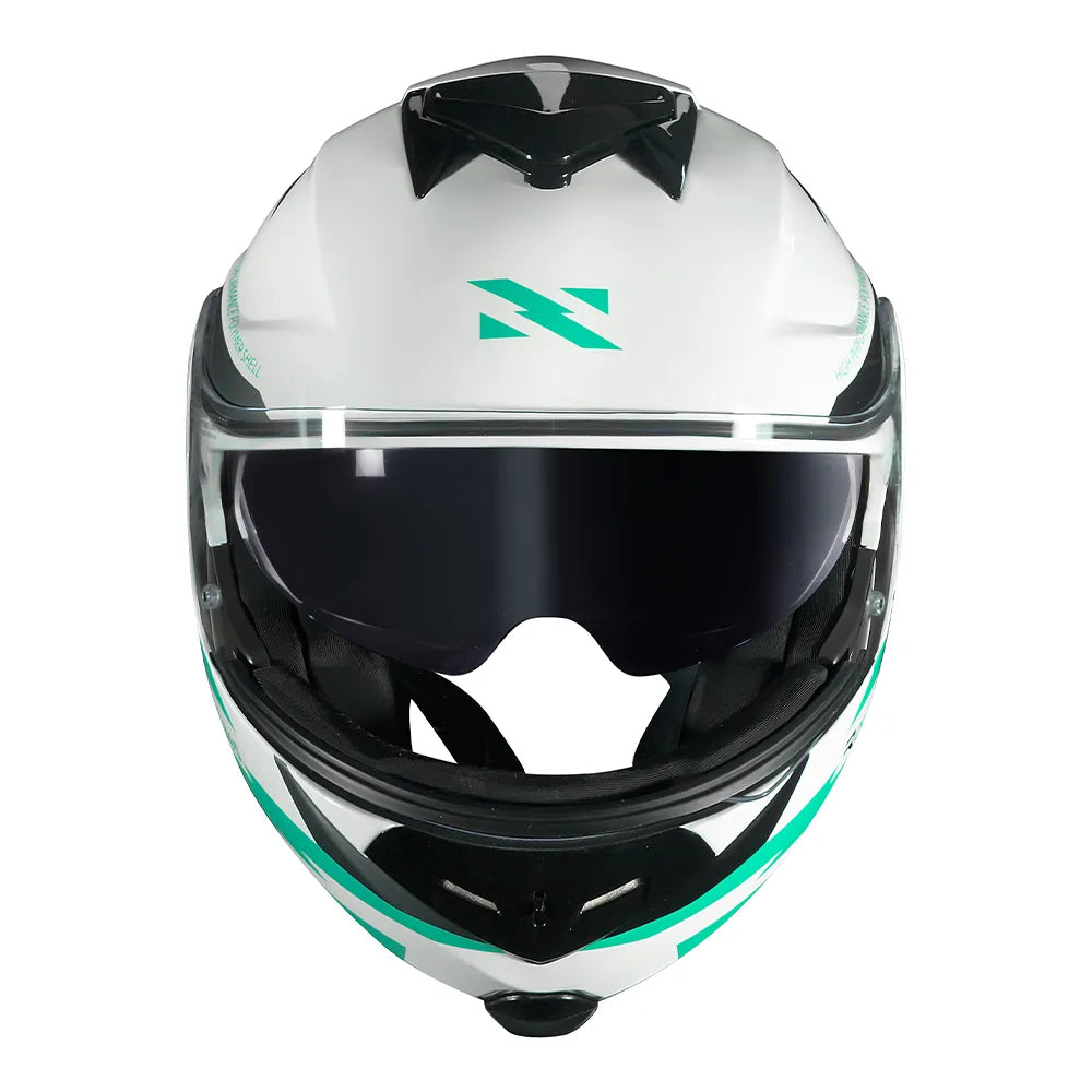 CAPACETE NORISK ROUTE FF345 REFLEX BRANCO