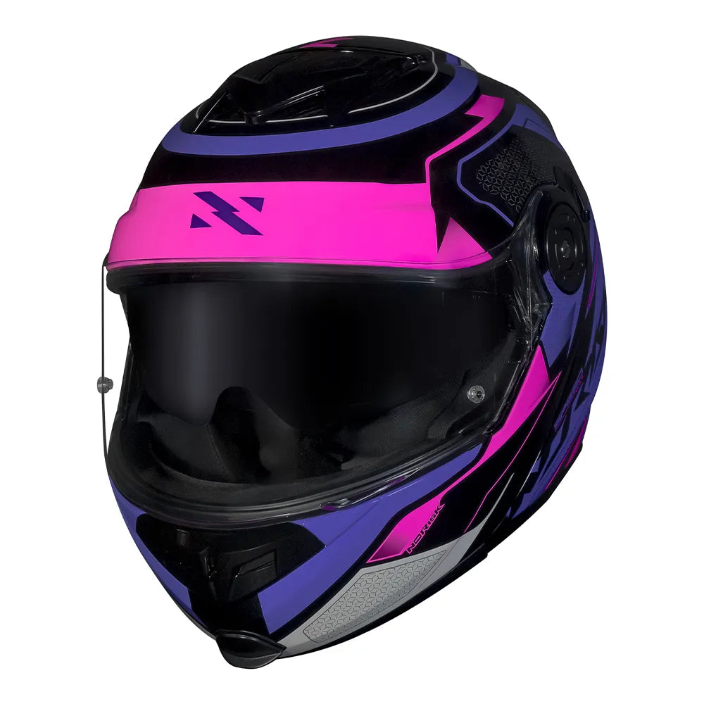 CAPACETE NORISK ROUTE FF345 SPEEDMAX ROXO