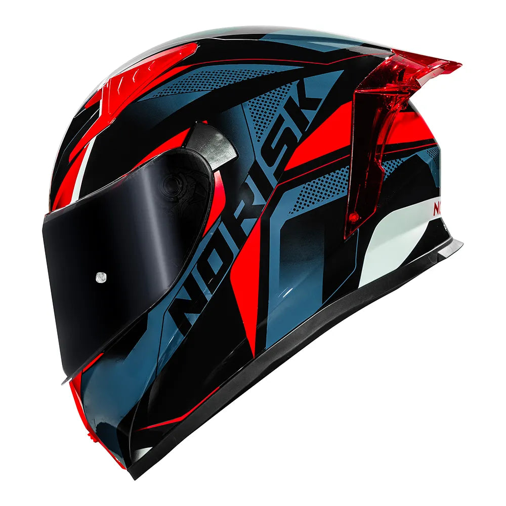 CAPACETE NORISK FLOW PULSE AZUL