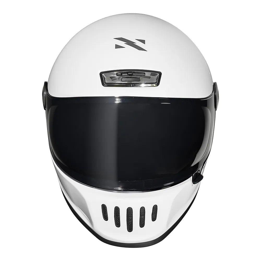 CAPACETE NORISK V8 MONOCOLOR BRANCO