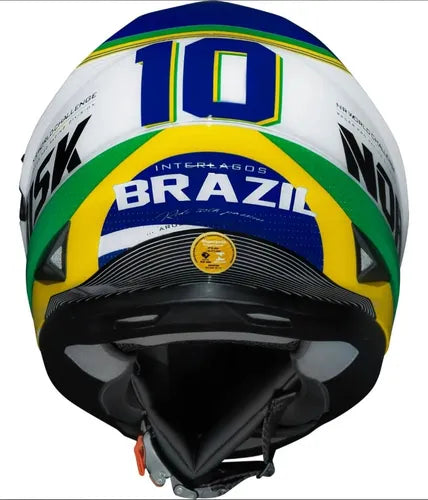 Norisk Capacete Ff302 Grand Prix Brazil