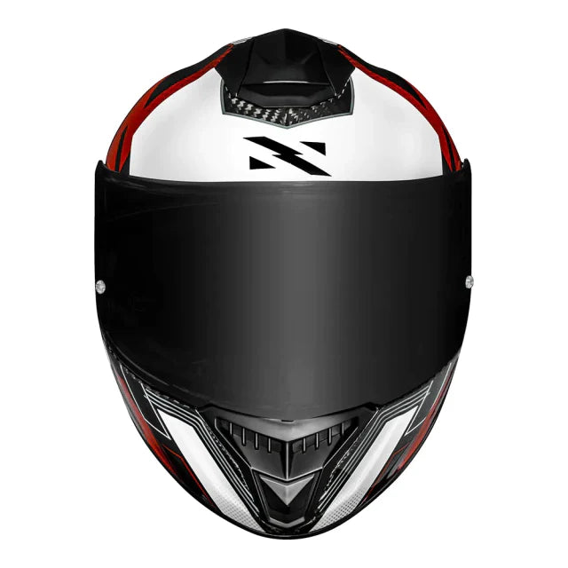CAPACETE NORISK CARBON R TEAM VERMELHO