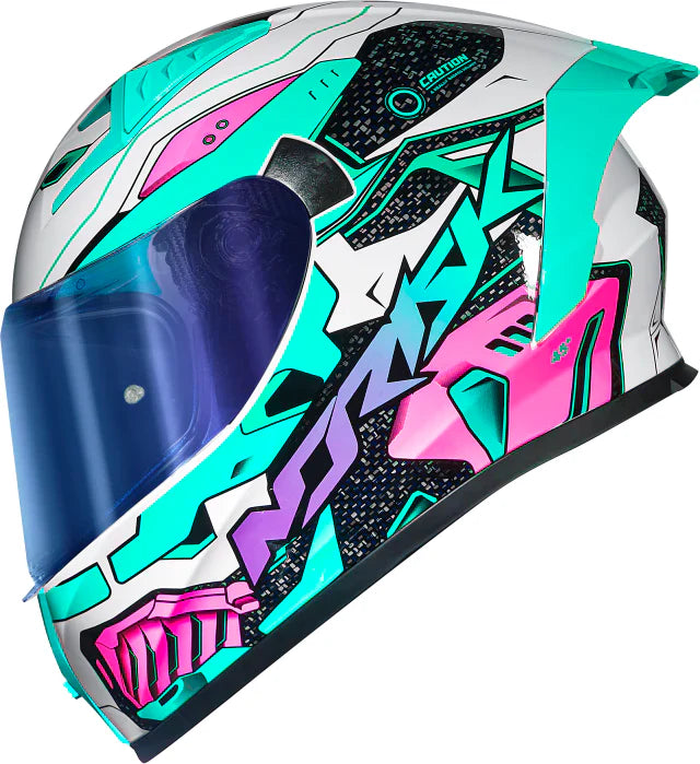CAPACETE NORISK FLOW ROBOT BRANCO