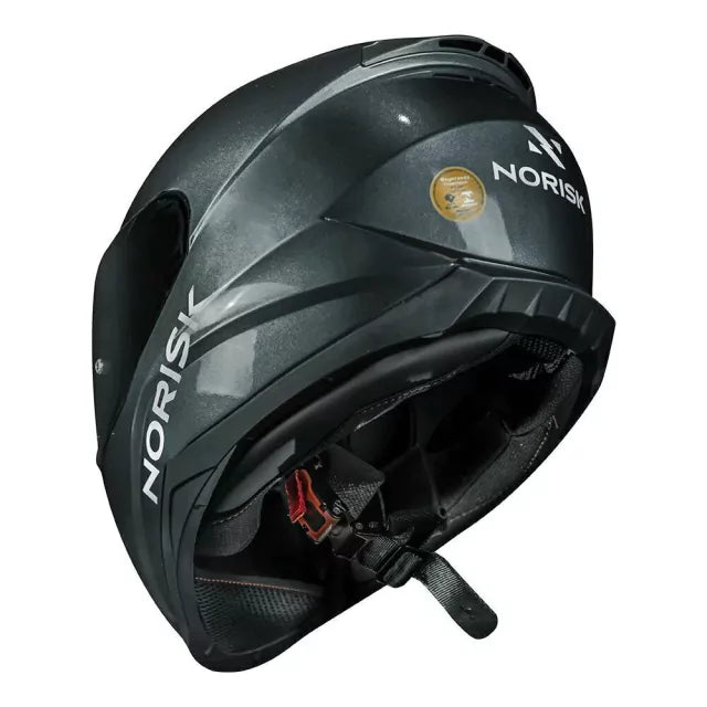 CAPACETE NORISK RAZOR MONOCOLOR CINZA