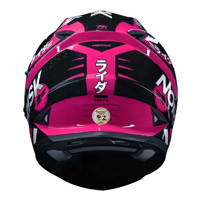 CAPACETE NORISK SOUL TOKYO ROSA