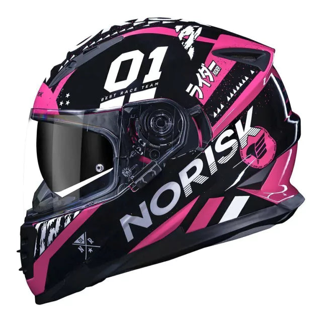 CAPACETE NORISK SOUL TOKYO ROSA