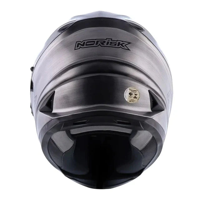 CAPACETE NORISK SOUL FF302 IRON CHROME