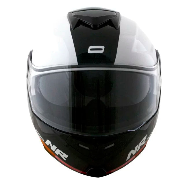 CAPACETE NORISK ROUTE FF345 CHANCE WHITE/RED/BLACK
