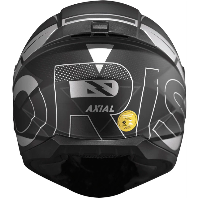 CAPACETE NORISK RAZOR AXIAL CINZA