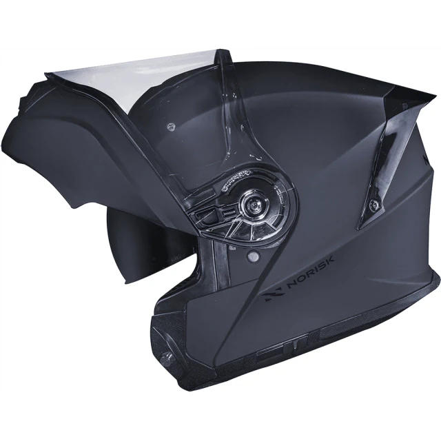 CAPACETE NORISK MOTION MONOCOLOR CINZA FOSCO