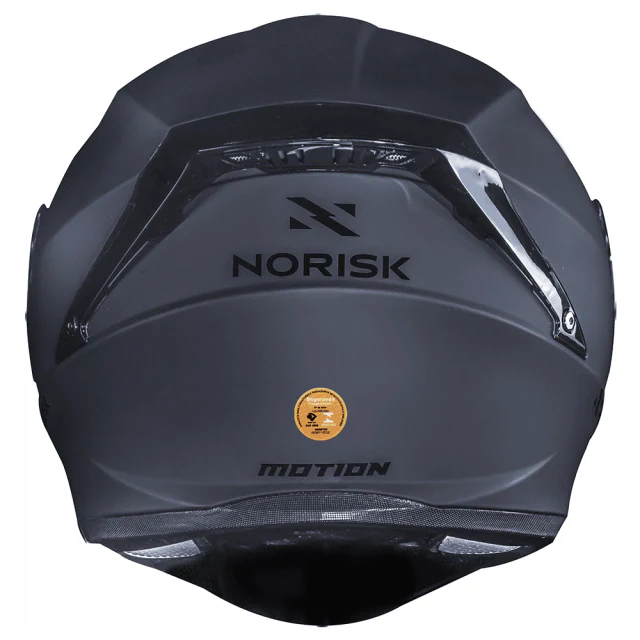 CAPACETE NORISK MOTION MONOCOLOR CINZA FOSCO