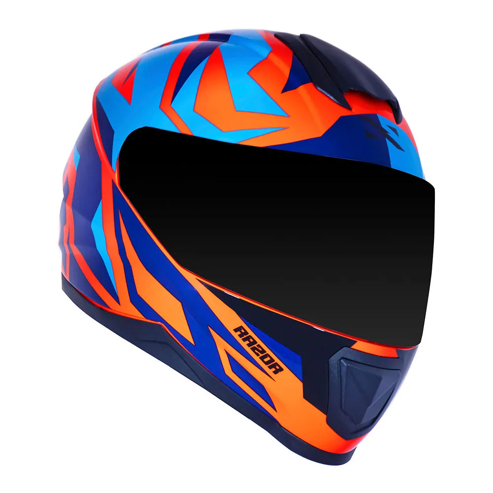 CAPACETE NORISK RAZOR CUTTING AZUL