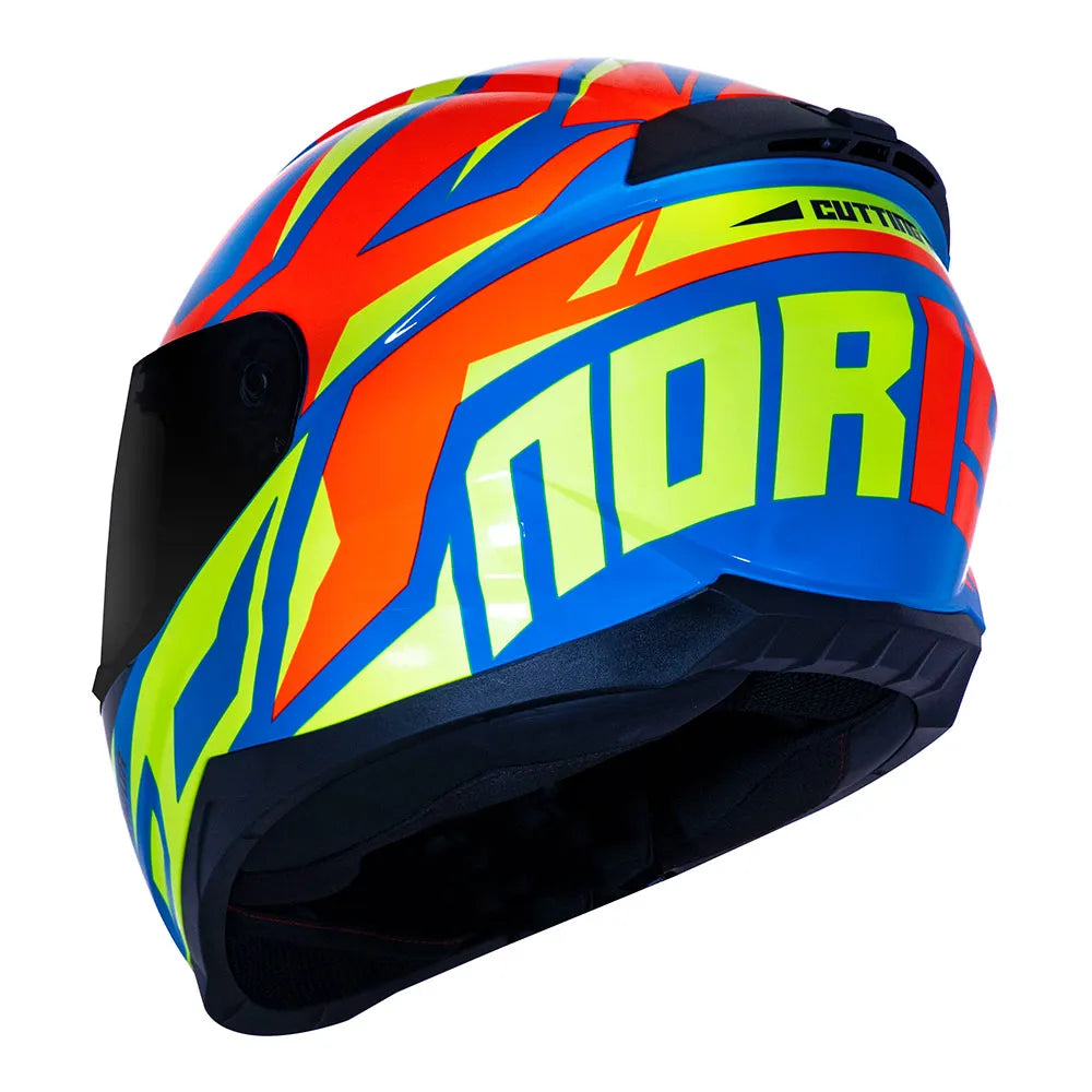 CAPACETE NORISK RAZOR CUTTING AMARELO