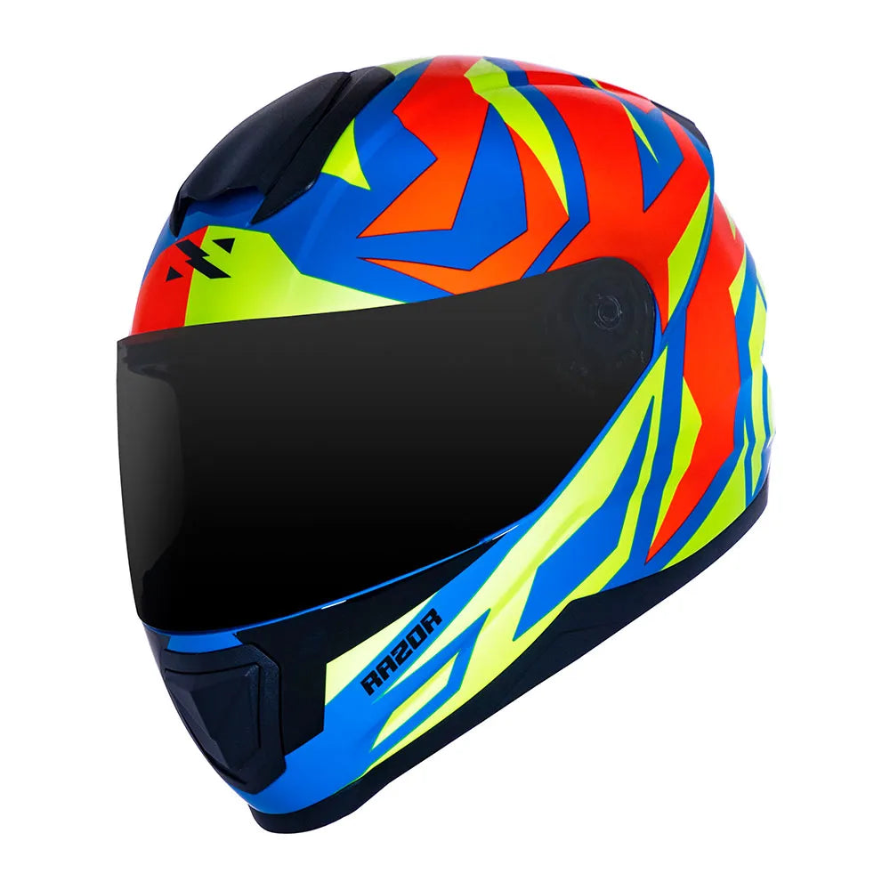 CAPACETE NORISK RAZOR CUTTING AMARELO