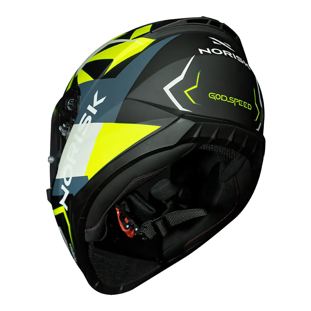 CAPACETE NORISK RAZOR GODSPEED AZUL
