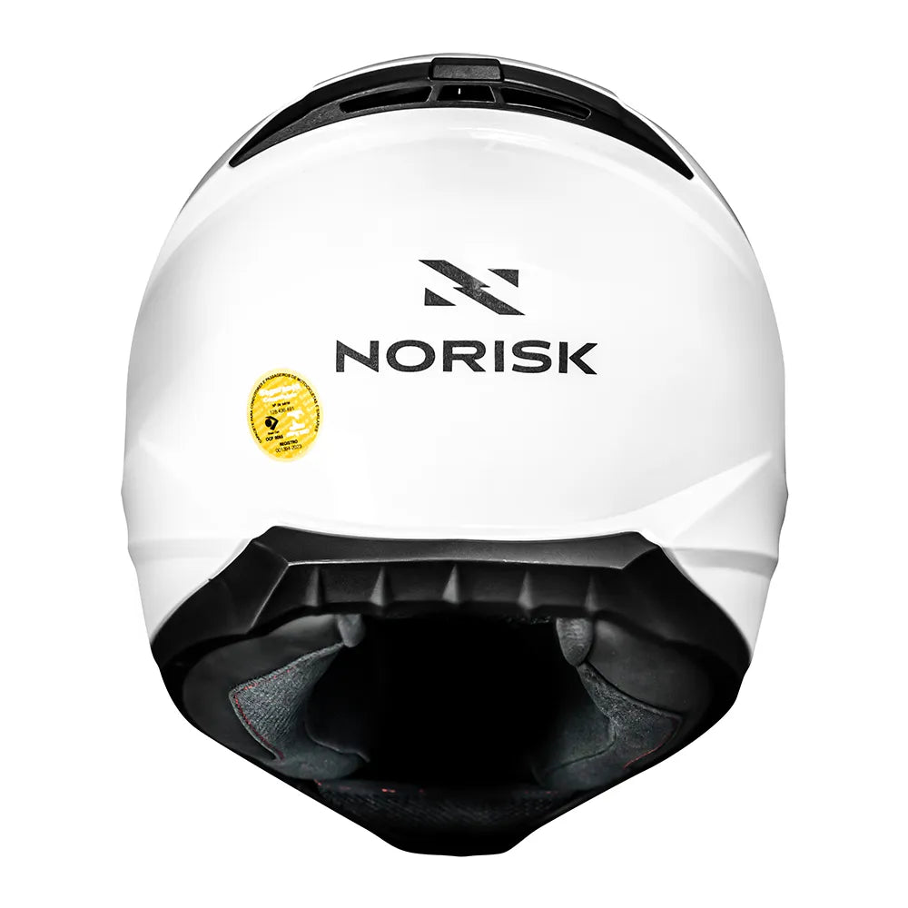 CAPACETE NORISK RAZOR MONOCOLOR BRANCO