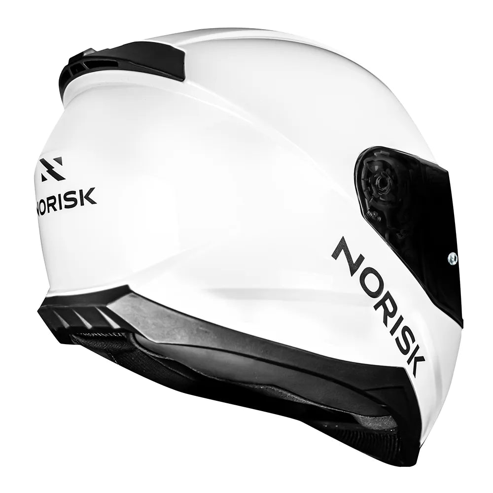 CAPACETE NORISK RAZOR MONOCOLOR BRANCO