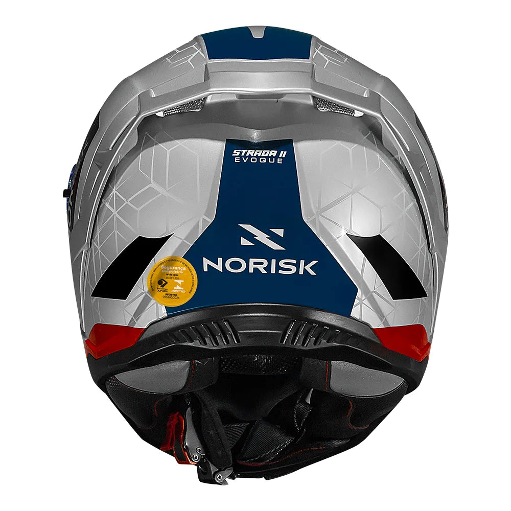 CAPACETE NORISK STRADA II EVOQUE AZUL