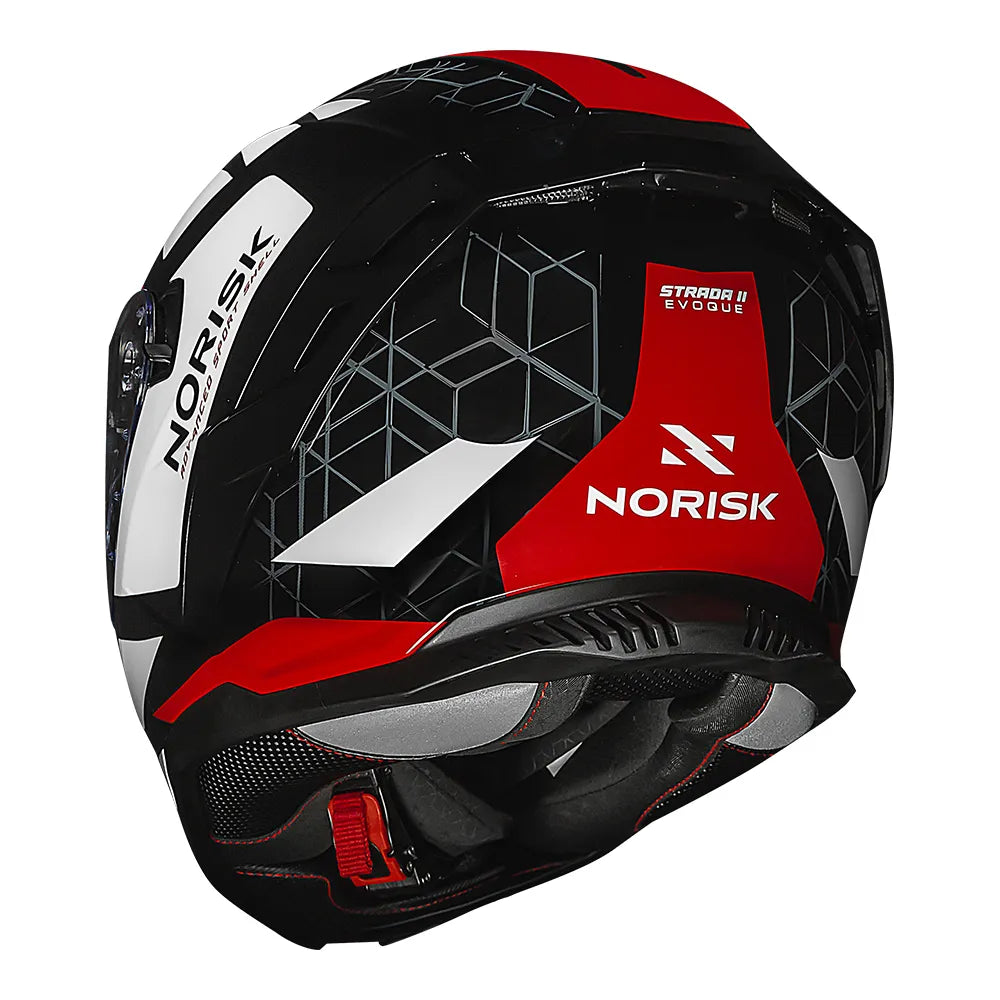 CAPACETE NORISK STRADA II EVOQUE VERMELHO