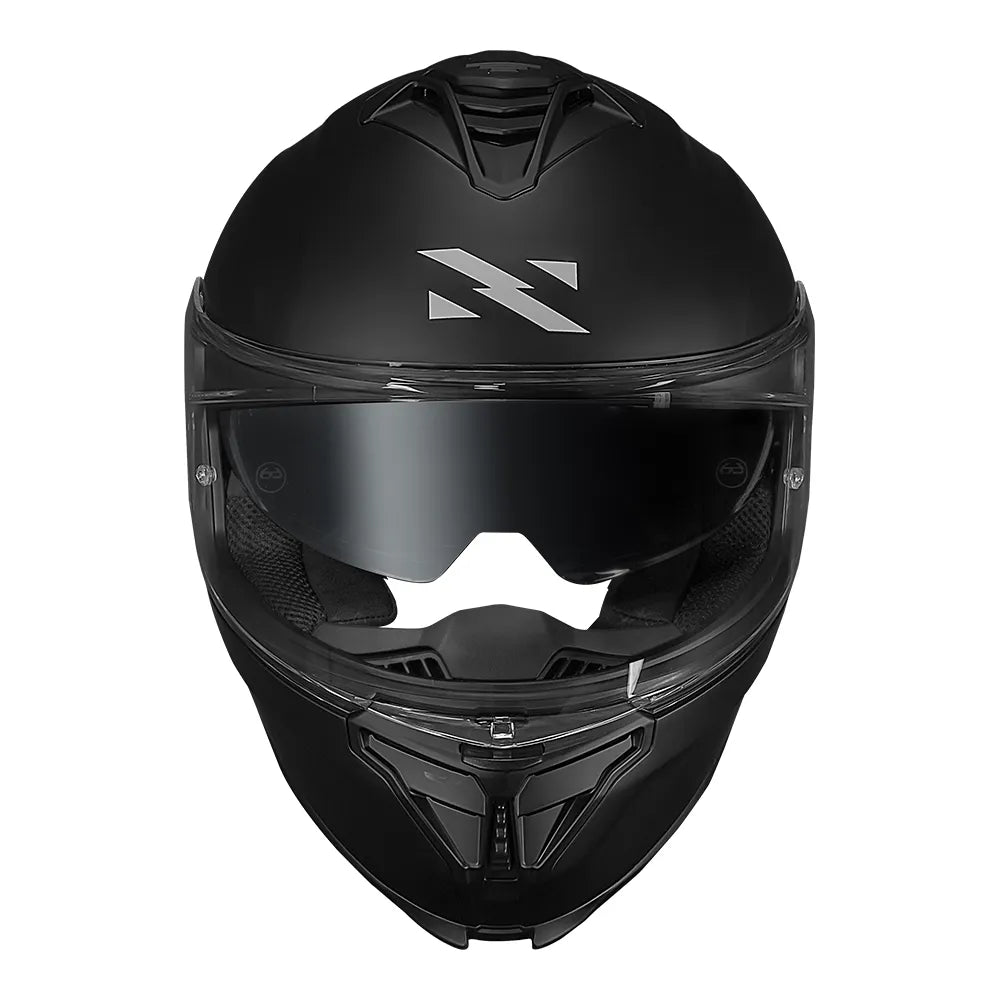 CAPACETE NORISK STRADA II MONOCOLOR PRETO FOSCO