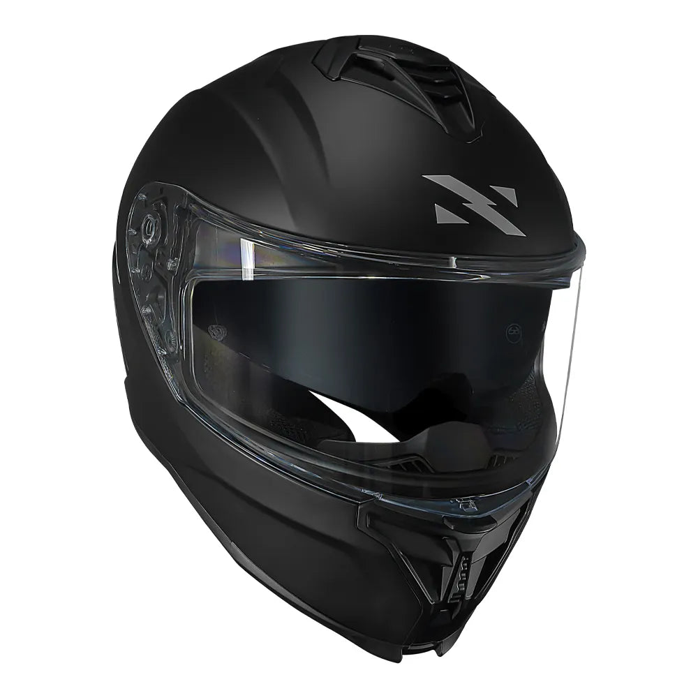 CAPACETE NORISK STRADA II MONOCOLOR PRETO FOSCO