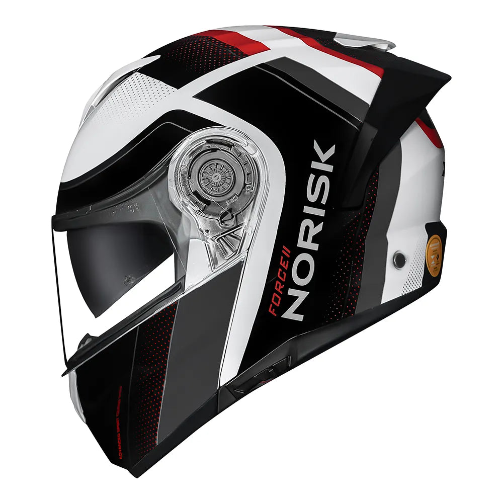 CAPACETE NORISK FORCE II KORE CINZA
