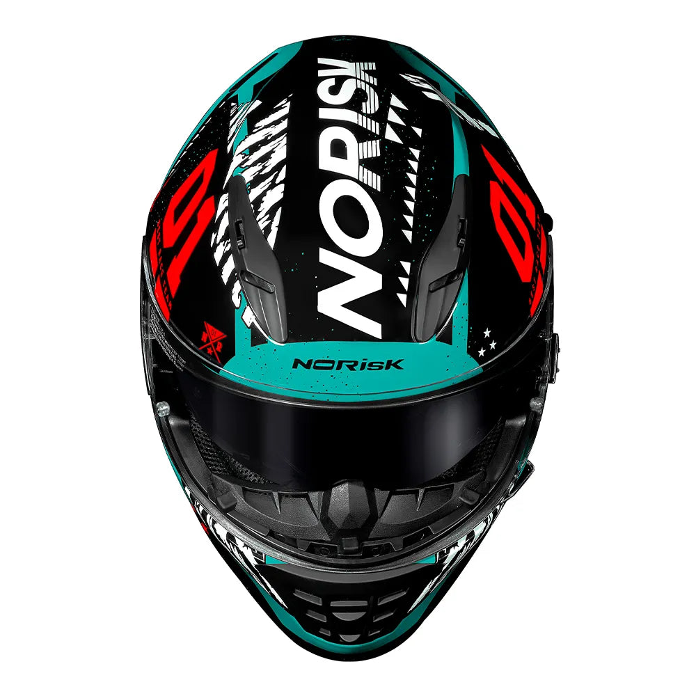 CAPACETE NORISK SOUL TOKYO PRETO