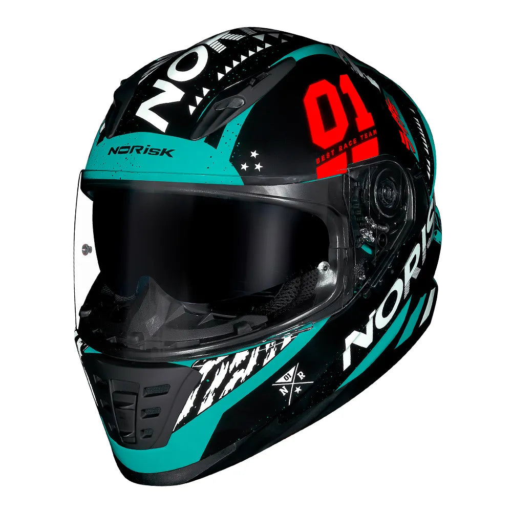CAPACETE NORISK SOUL TOKYO PRETO