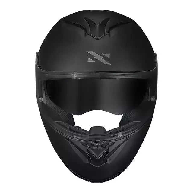 CAPACETE NORISK FORCE II MONOCOLOR PRETO FOSCO