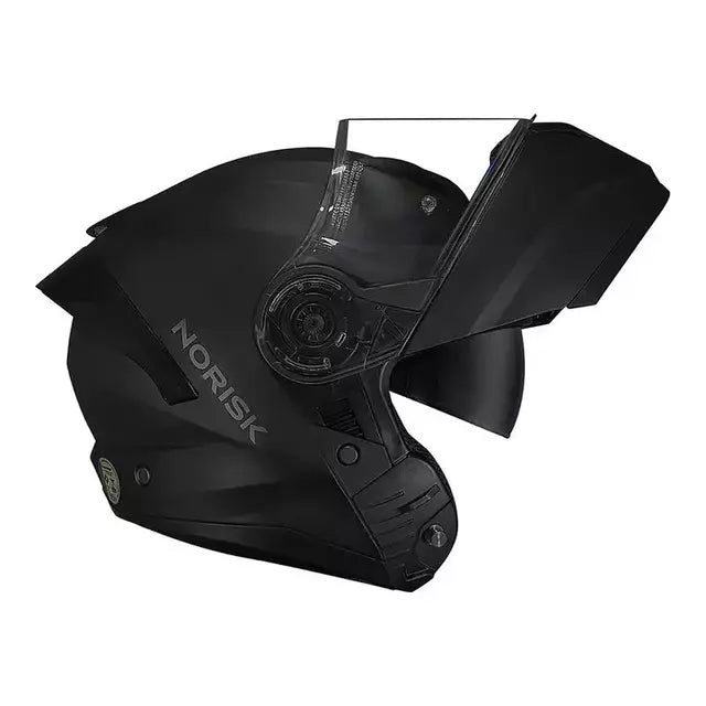CAPACETE NORISK FORCE II MONOCOLOR PRETO FOSCO