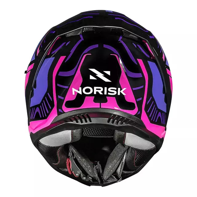 CAPACETE NORISK STRADA II FUSION ROXO
