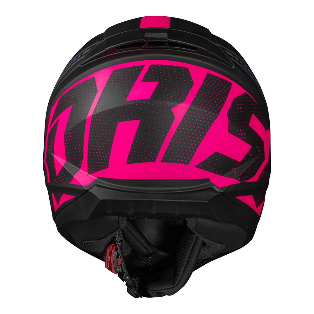 CAPACETE NORISK RAZOR FULL PRETO/ROSA FOSCO