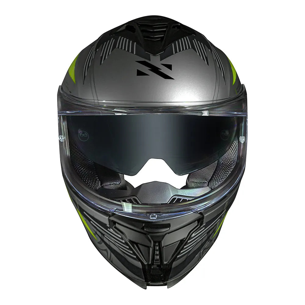 CAPACETE NORISK STRADA II ST TITANIUM
