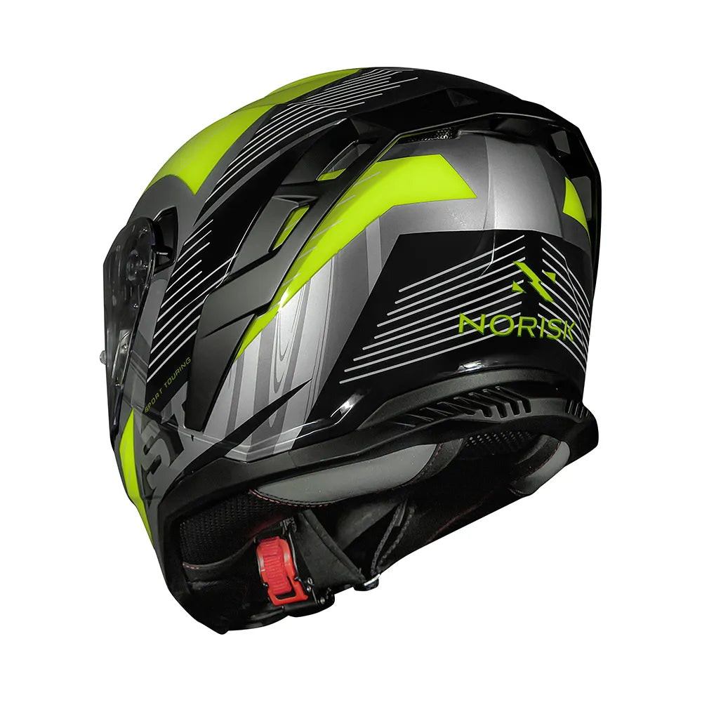 CAPACETE NORISK STRADA II ST TITANIUM