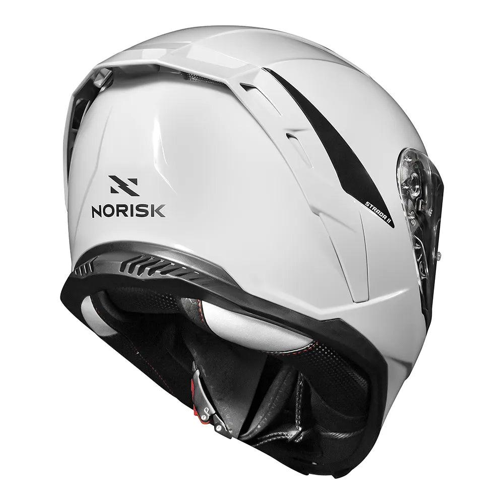 CAPACETE NORISK STRADA II MONOCOLOR BRANCO