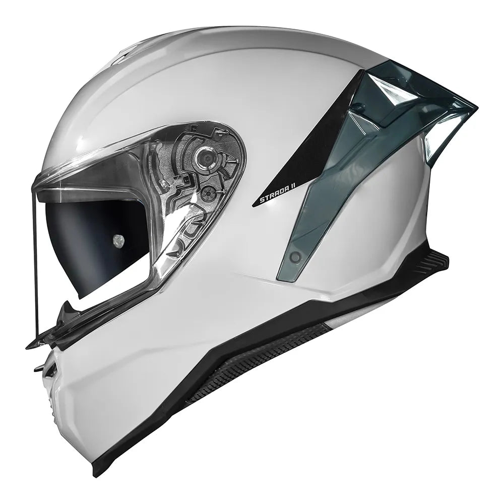 CAPACETE NORISK STRADA II MONOCOLOR BRANCO