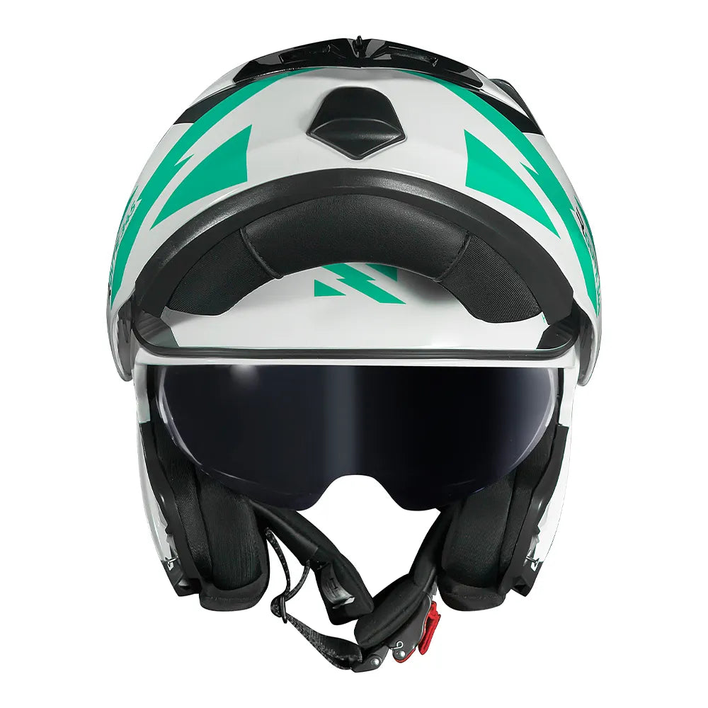 CAPACETE NORISK ROUTE FF345 REFLEX BRANCO