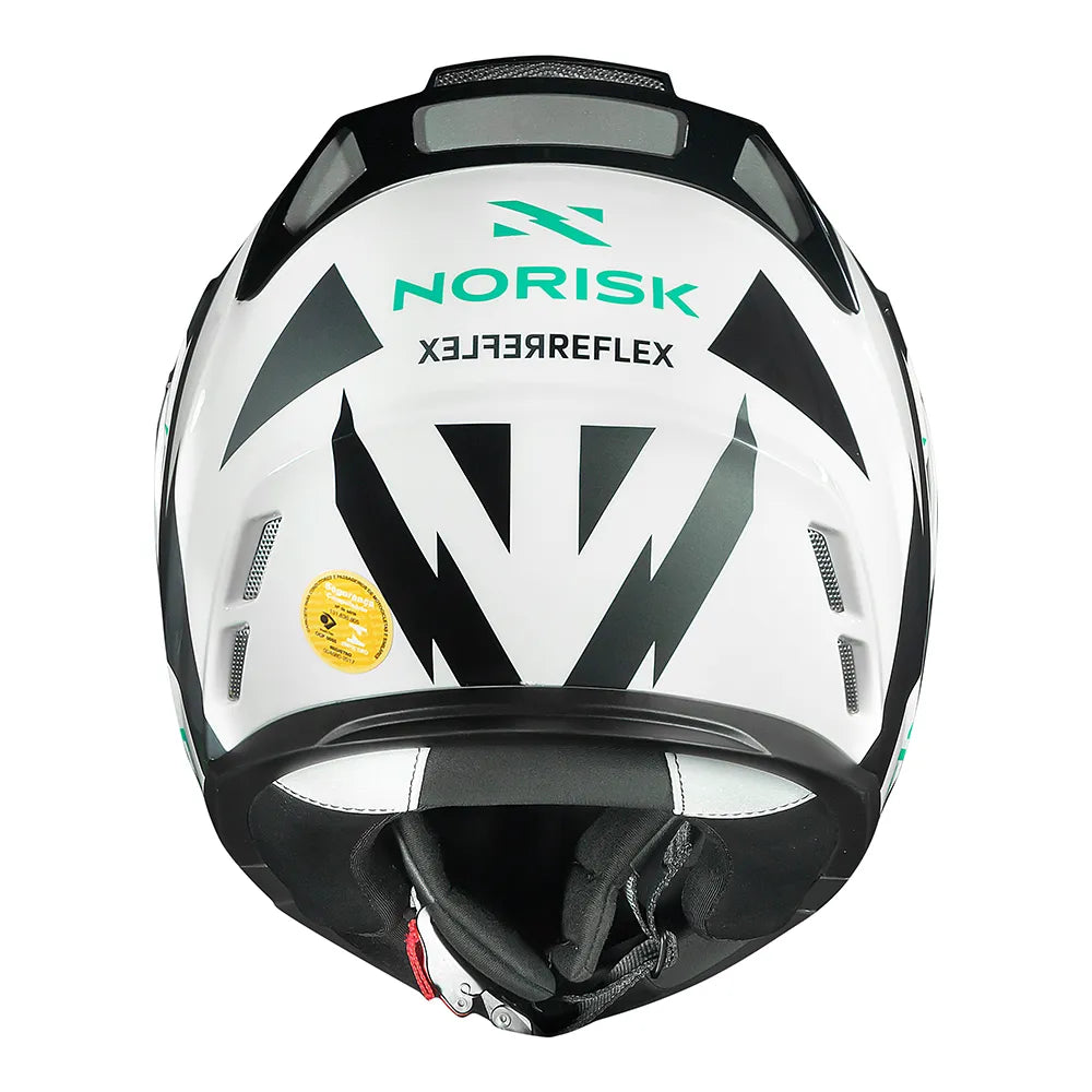 CAPACETE NORISK ROUTE FF345 REFLEX BRANCO