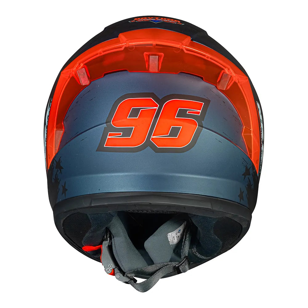 CAPACETE NORISK FLOW DAYTONA AZUL FOSCO