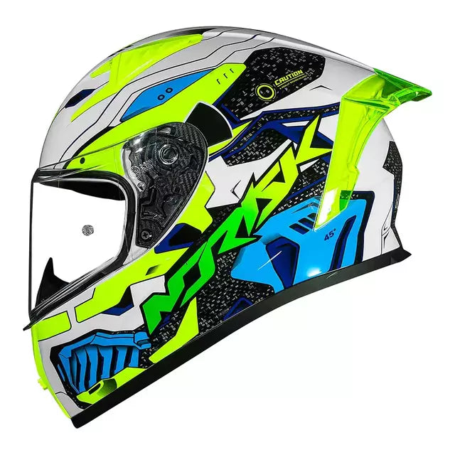 CAPACETE NORISK FLOW ROBOT AMARELO